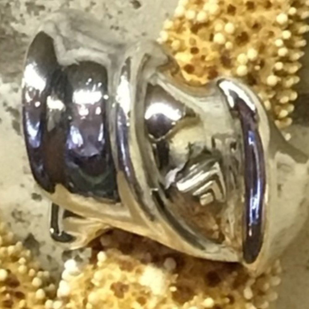 SILPADA .925 TWIST CHUNKY WAVE RING SIZE 6.25